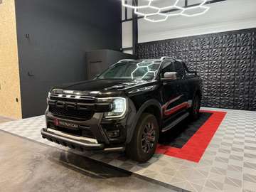 Wildtrak 2.0 204CH BVA 10 E-AWD SUPER CABINE Arceau noir benne Attelage Garantie 12 Mois