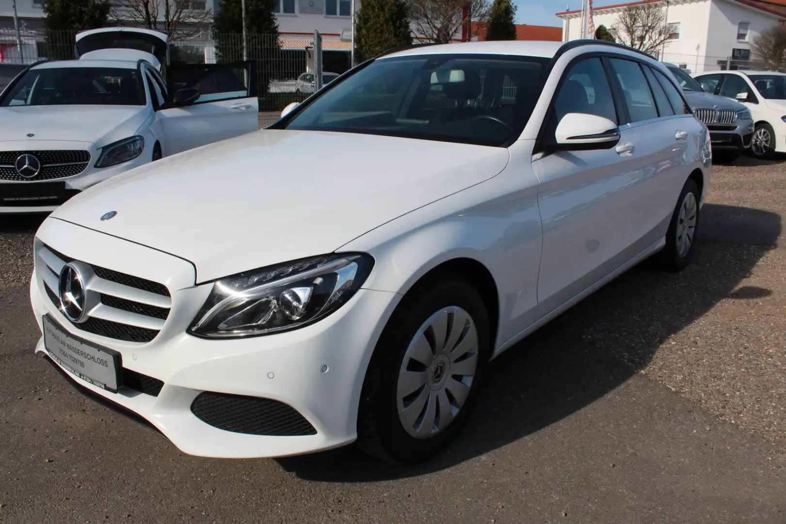 Mercedes-Benz C 180 d T*Business PLUS*LED*Sitzkomfort-Paket* Weiß - 1