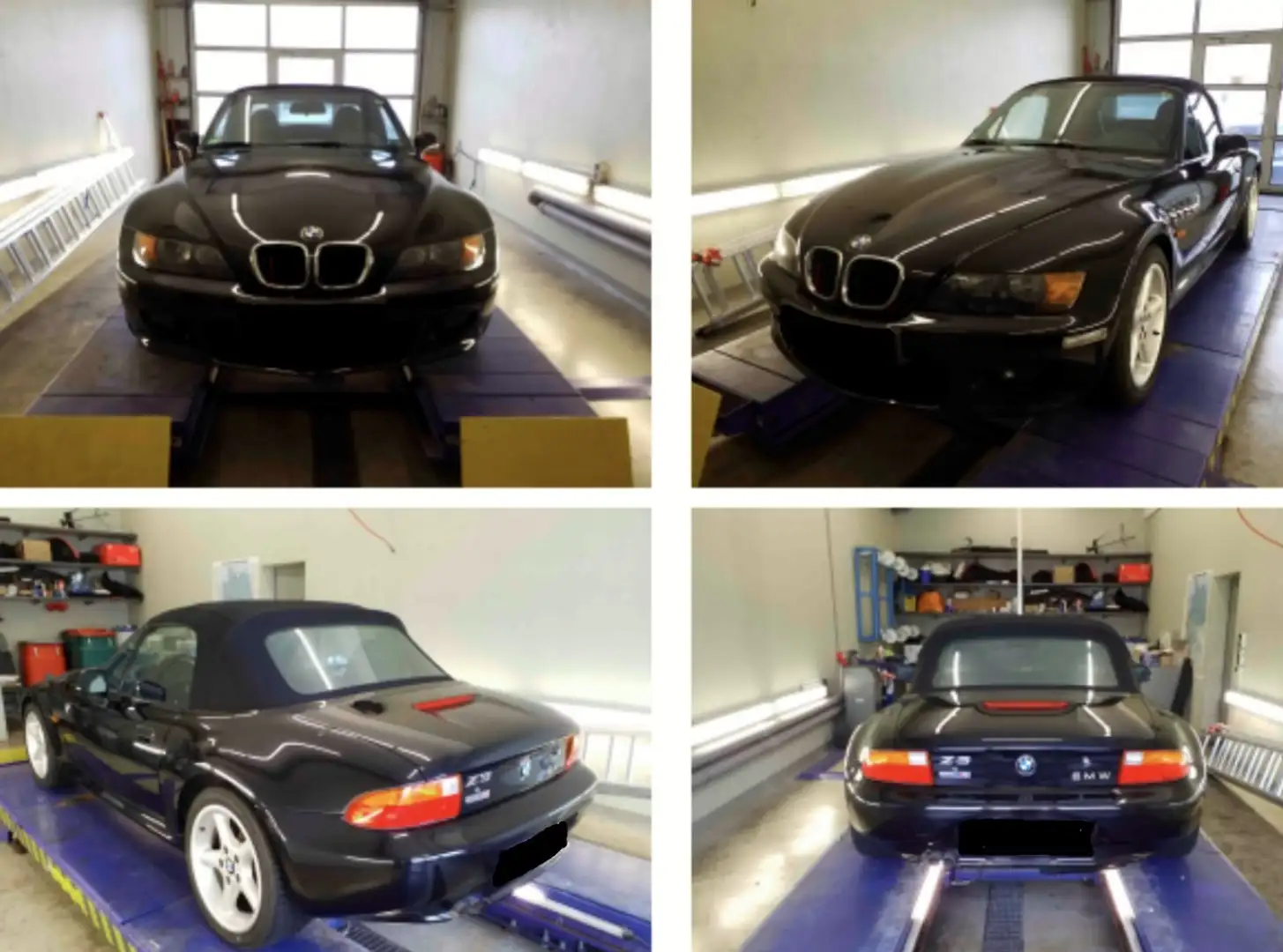 BMW Z3 Z3 Roadster 2.8 *BRD*u.frei*Original 56.800km* Schwarz - 1