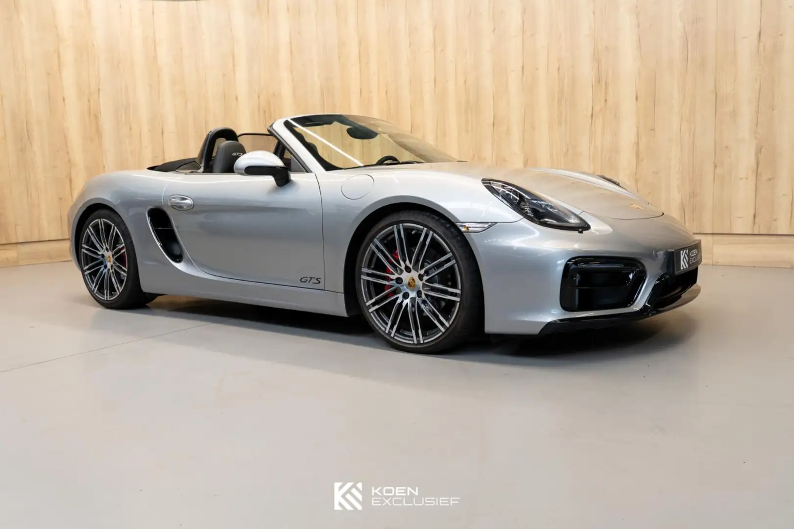 Porsche Boxster GTS 981 3.4 PDK Km stand 54928 Zilver - 2