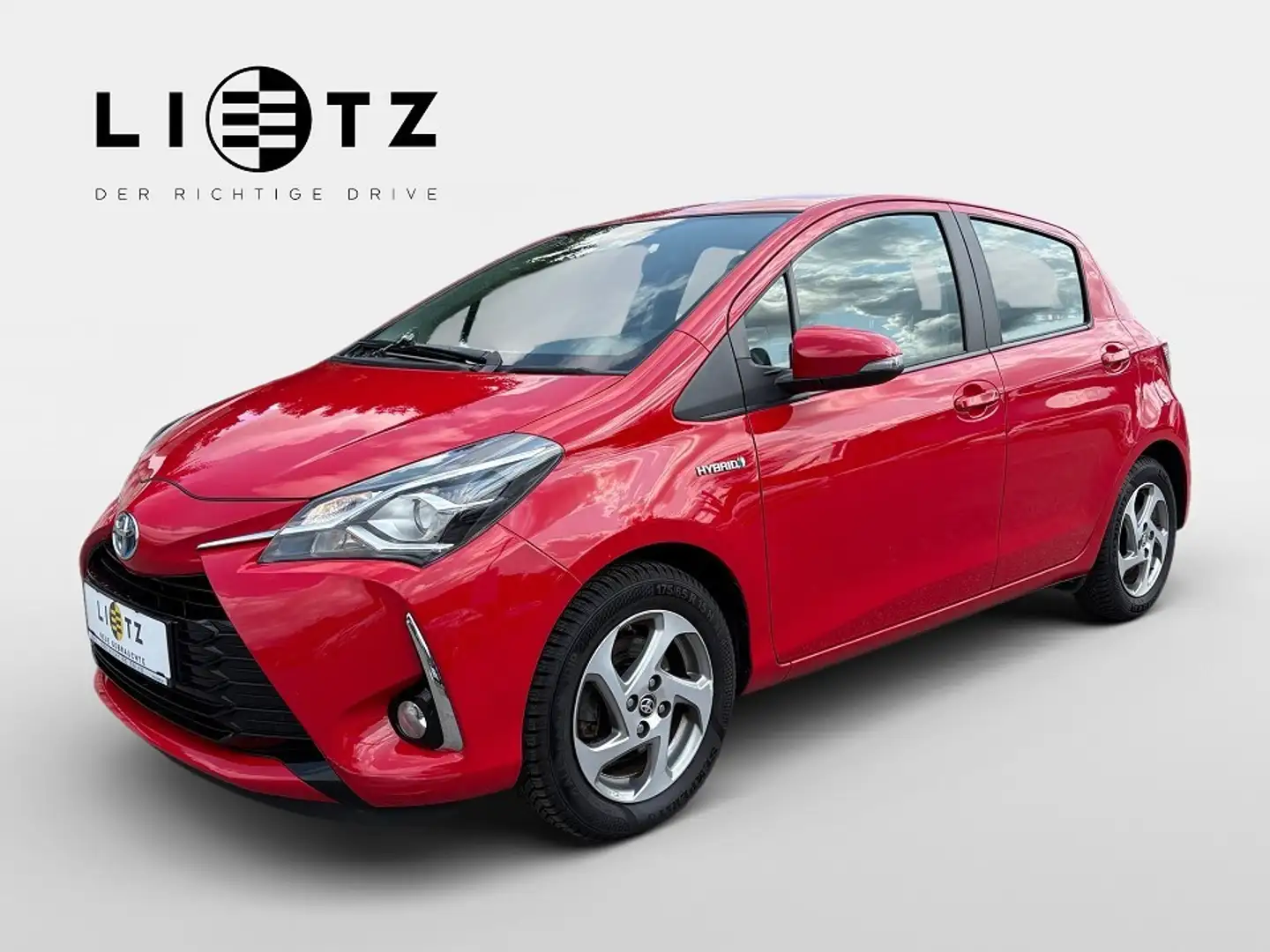 Toyota Yaris 1,5 VVT-i Hybrid Rot - 1