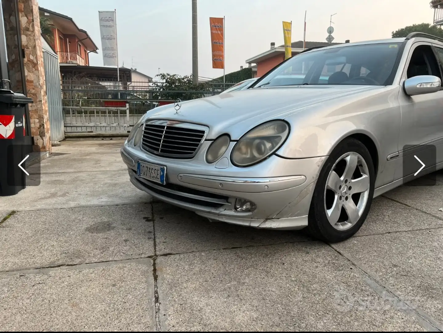 Mercedes-Benz E 320 Classe E - W211 SW SW cdi Avantgarde Srebrny - 1