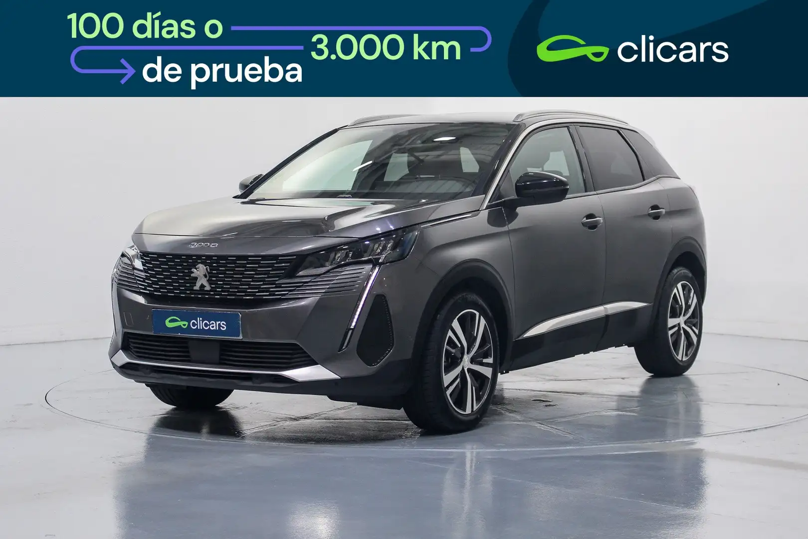 Peugeot 3008 1.2 S&S PureTech Allure Pack 130 Gris - 1