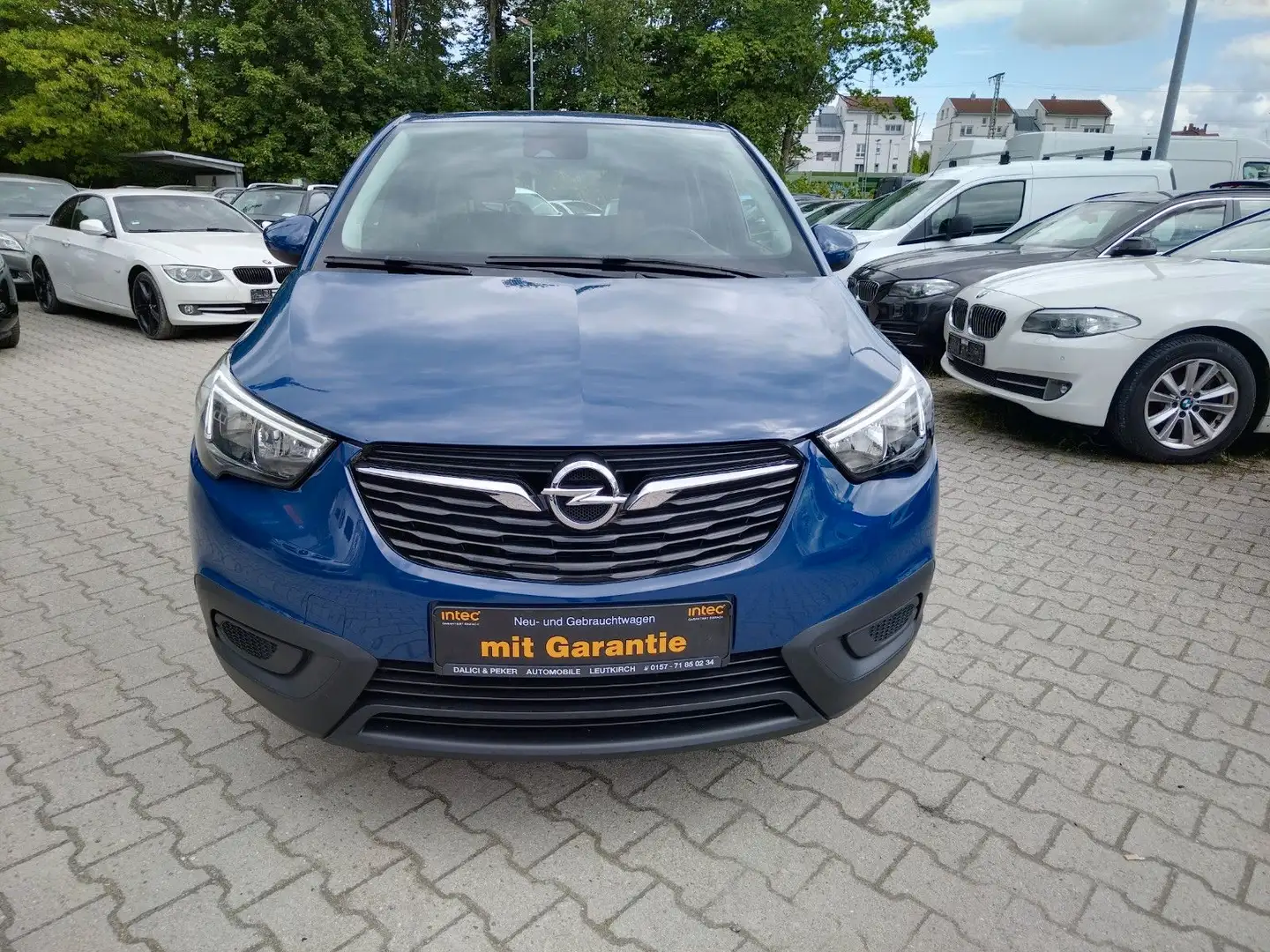 Opel Crossland X +1.HAND+33000 km+TÜV/NEU+GARANTIE Bleu - 2
