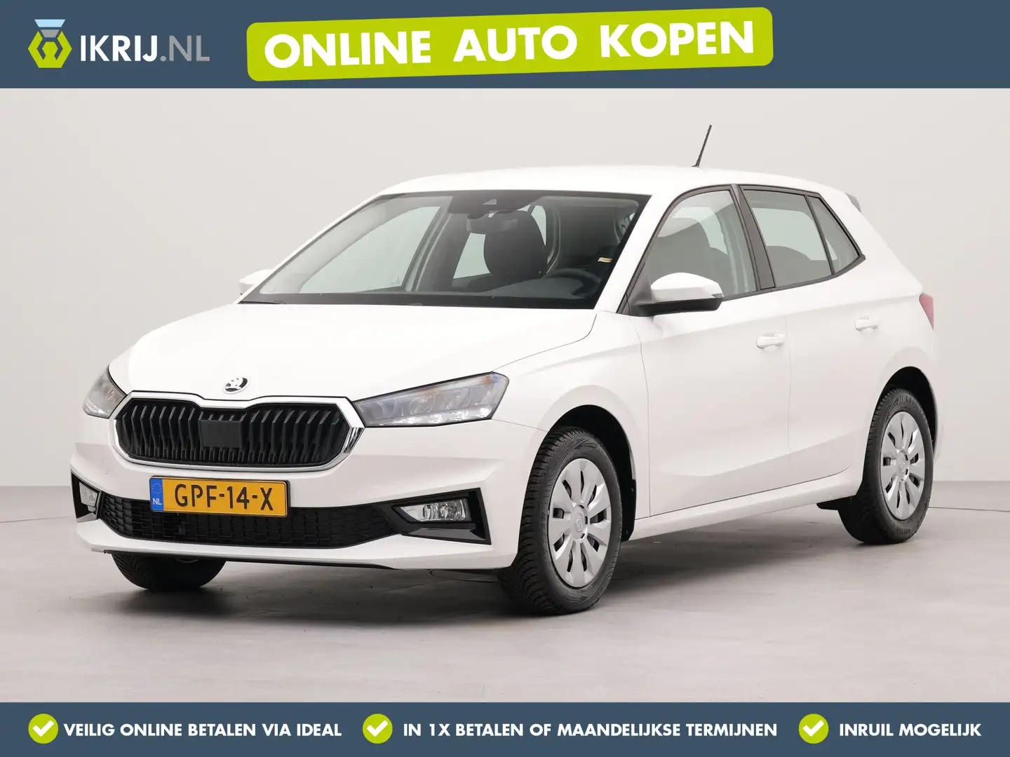 Skoda Fabia 1.0 TSI Essence | Appconnect | Bluetooth | Parkeer Wit - 1