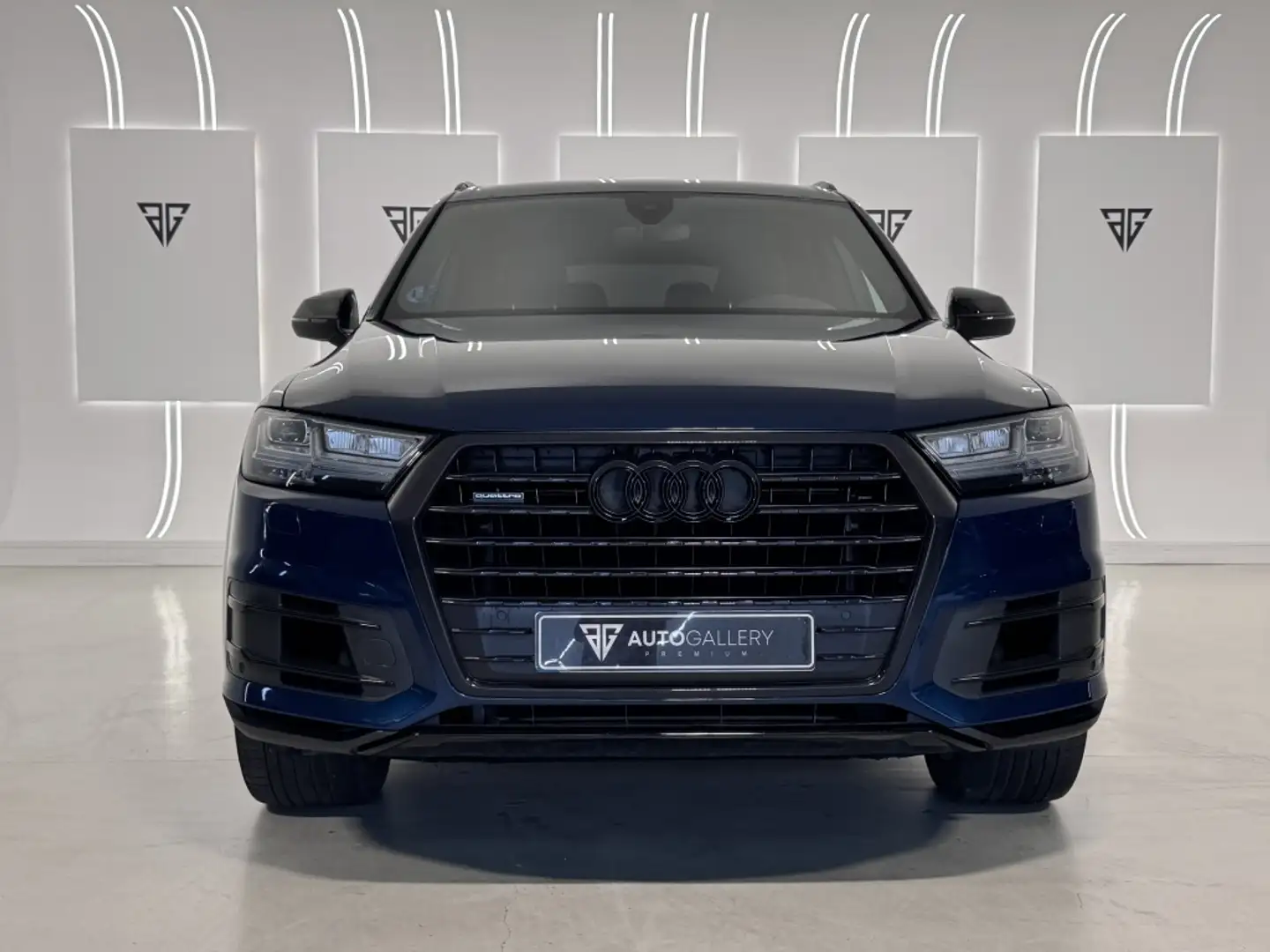Audi Q7 45 TDI S line quattro Bleu - 2