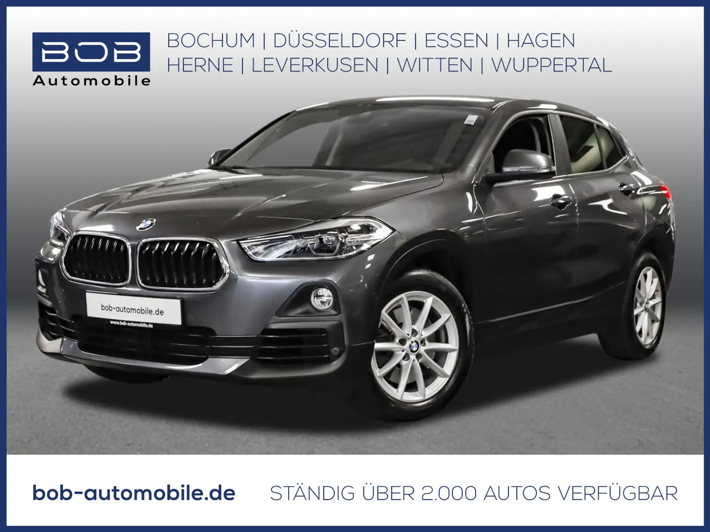 BMW X2 Sdrive20i NAVI SHZ PDC DAB ALLWETTER Gris - 1