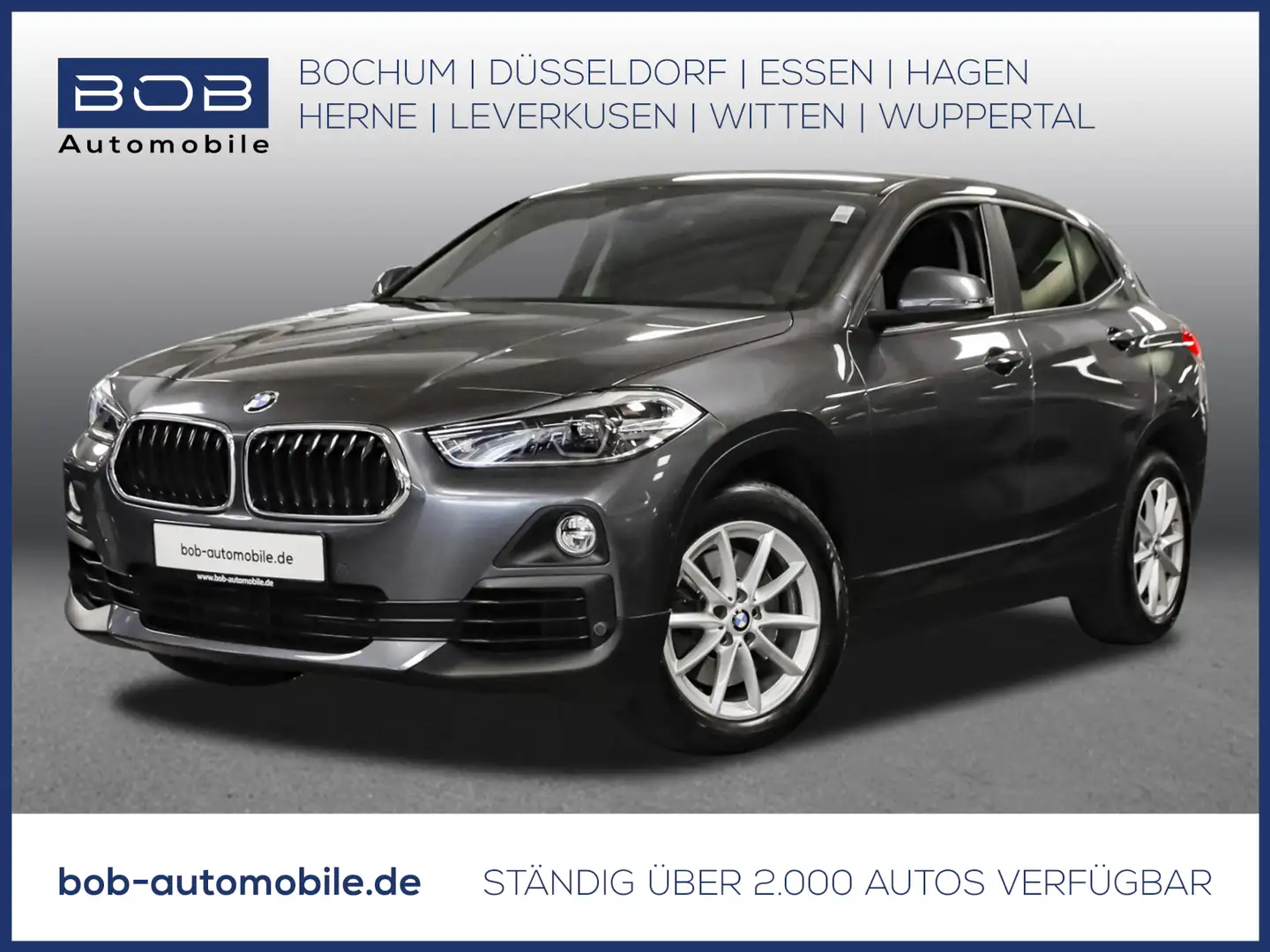 BMW X2 Sdrive20i NAVI SHZ PDC AC DAB ALLWETTER BT Gris - 1
