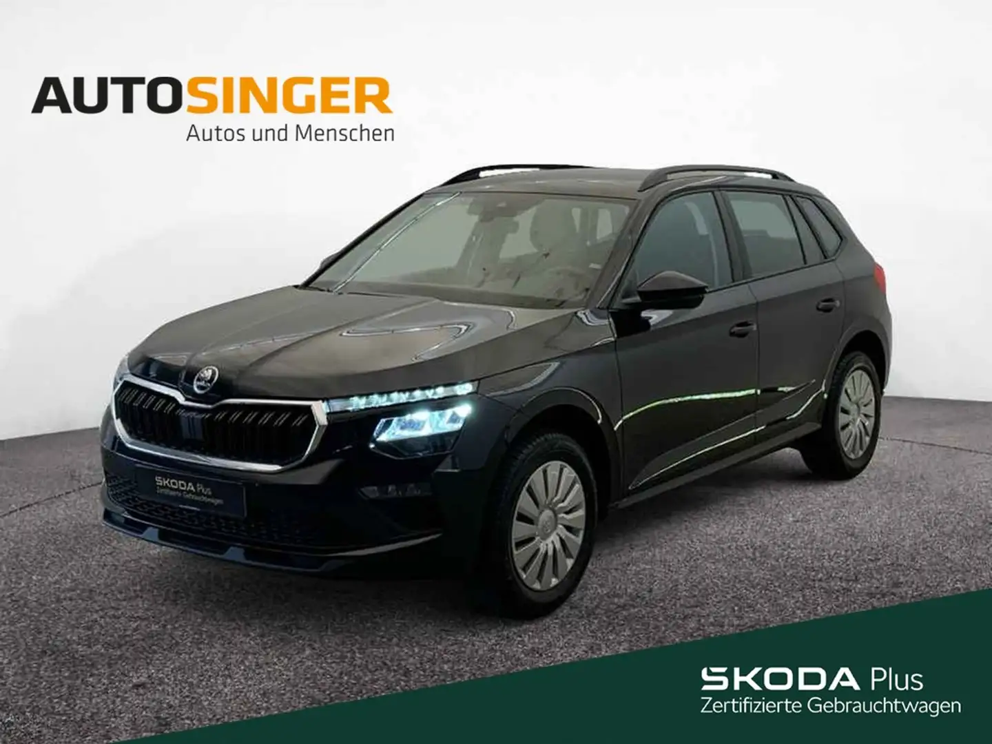 Skoda Kamiq Essence 1.0 TSI DSG *LED*GRA*LANE*SHZ*DAB* Schwarz - 1
