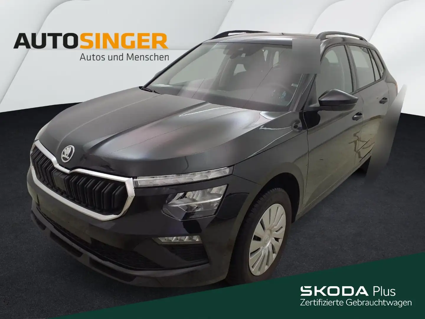 Skoda Kamiq Essence 1.0 TSI DSG *LED*GRA*LANE*SHZ*DAB* Schwarz - 1