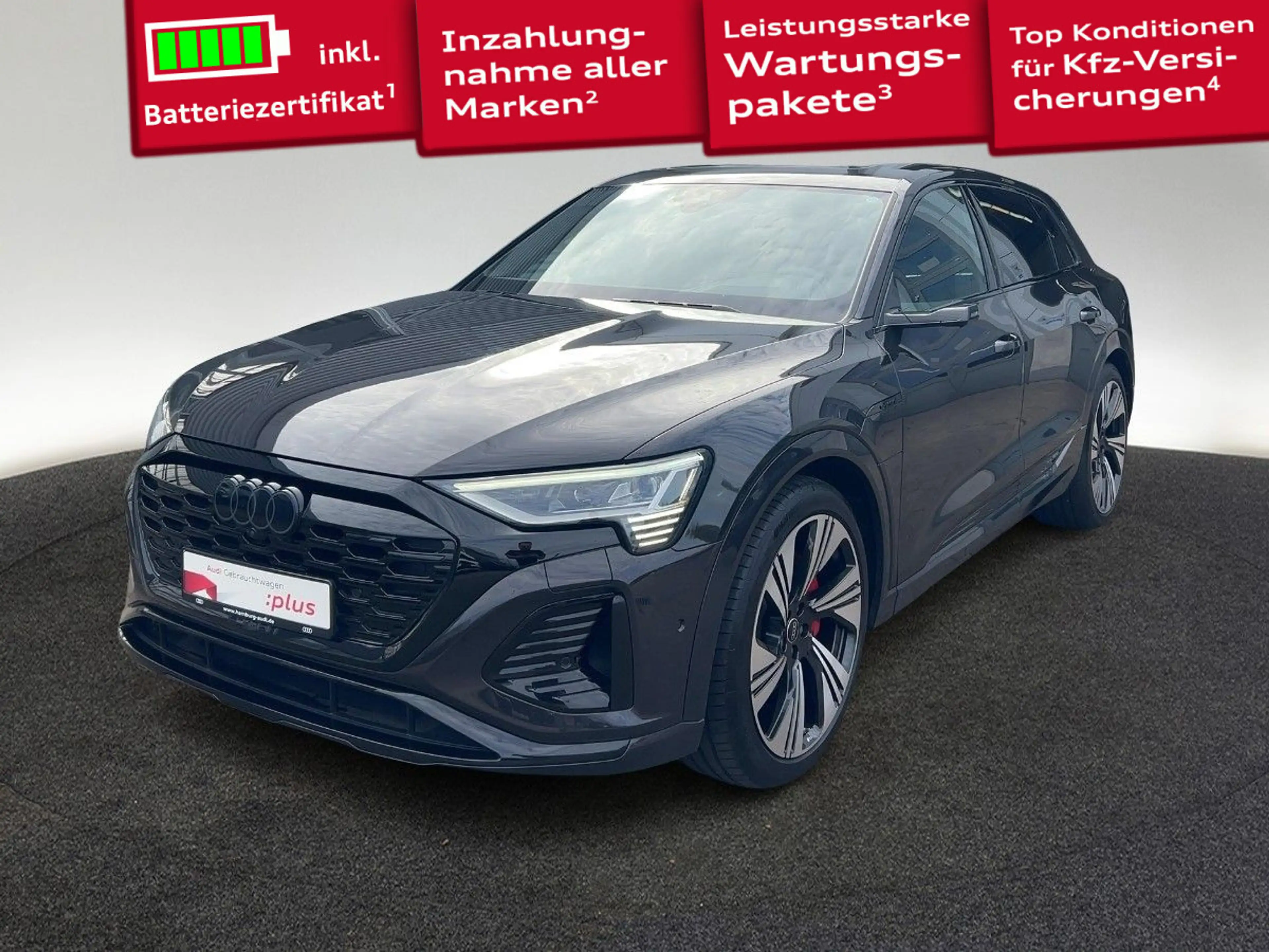Audi Q8 e-tron 55 quattro S line B&O Navi LM22 Matrix — photo 2