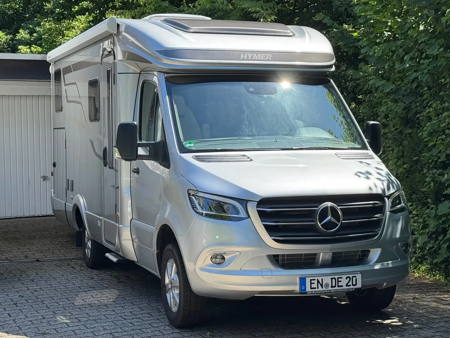 Caravans-Wohnm Hymer ML-T 580 Ezüst - 2