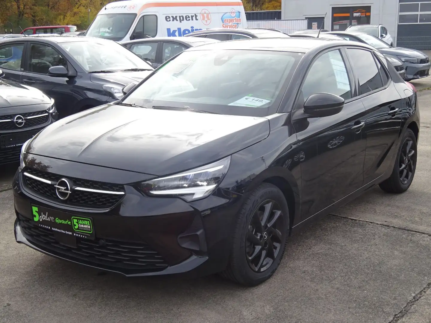 Opel Corsa 1.2 Turbo GS Line Inspektionspaket Big Deal Schwarz - 2