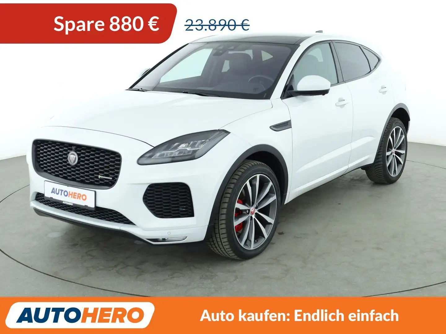 Jaguar E-Pace D180 R-Dynamic SE AWD Aut.*NAV*LED*ACC*360*PDC*SHZ Weiß - 1