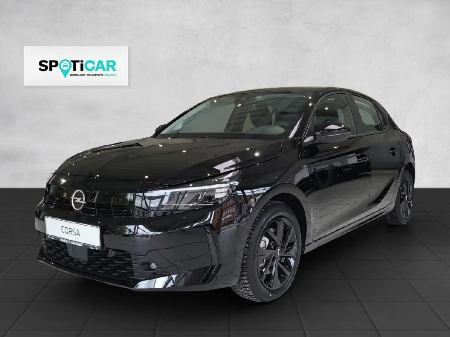 Opel Corsa MildHybrid 110 PS (Systemleistung) AUTOMATIK Schwarz - 1