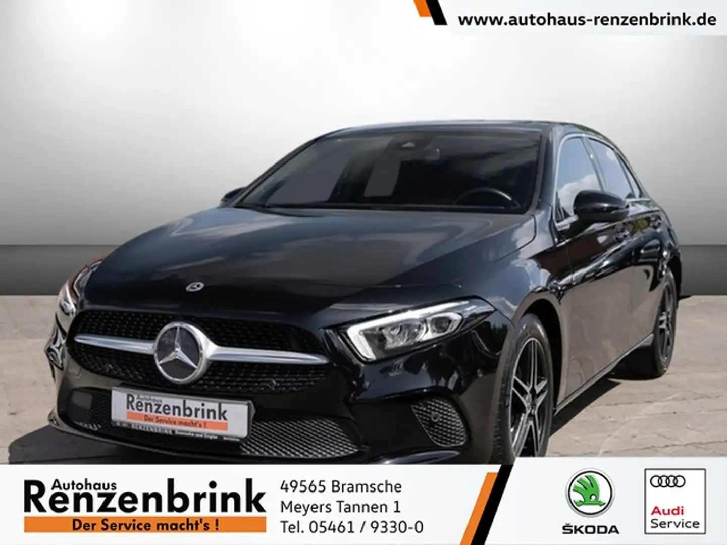 Mercedes-Benz A 200 AHK+NAVI+RFK+LED Schwarz - 1