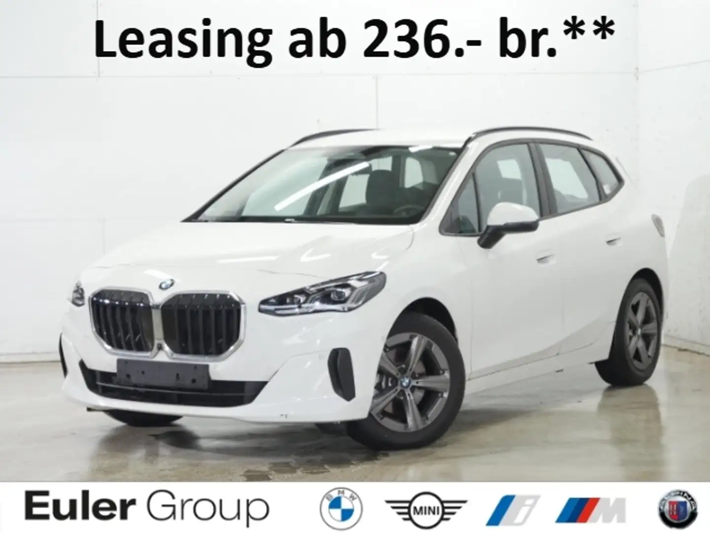 BMW 218 Active Tourer Aut. 17'' HUD adLED PA+ Kamera Komf. Weiß - 1