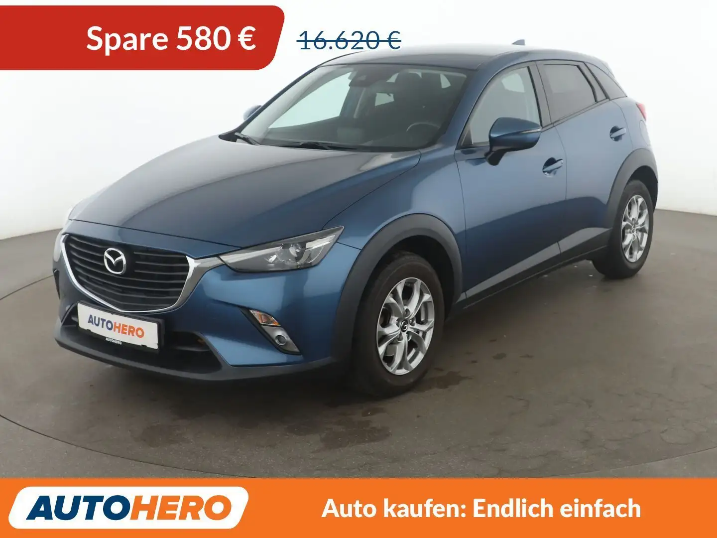 Mazda CX-3 2.0 Exclusive-Line *LED*TEMPO*CAM*PDC*SHZ* Blau - 1