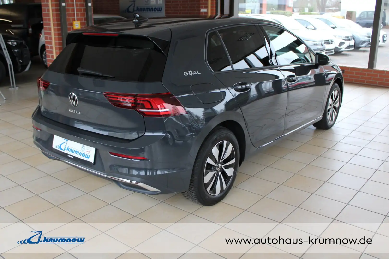 Volkswagen Golf Golf 1.5 TSI OPF Goal LED+Navi+App-connect+SHZ Grau - 2