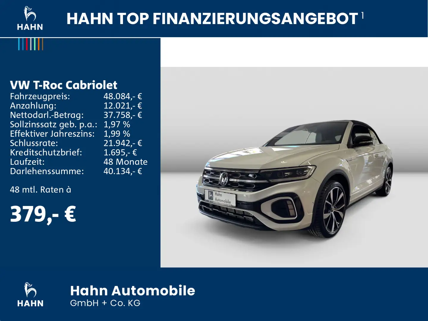 Volkswagen T-Roc R-Line 1.5 l TSI OPF 110 Weiß - 2