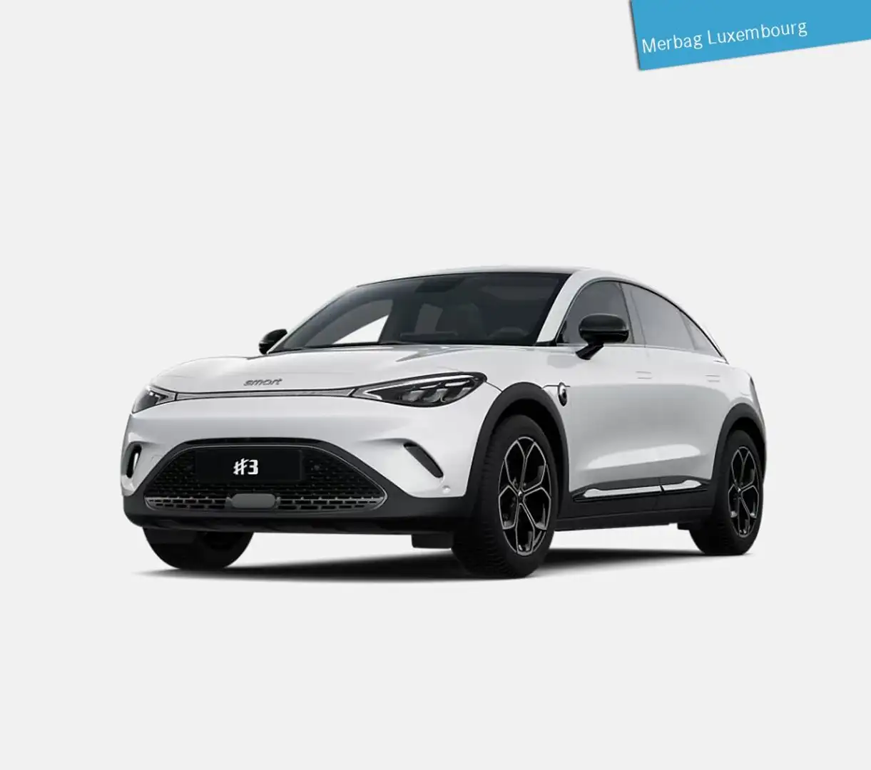 smart #3 #3 Pro+ (66kWh) (+3.000 Euro Klimabonus Luxembourg) Blanc - 2