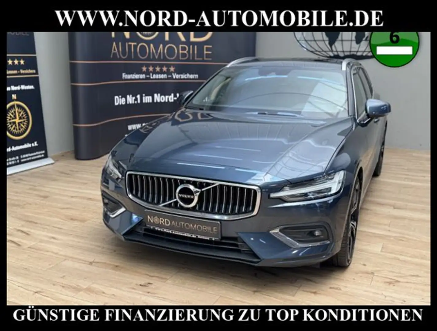 Volvo V60 Kombi T5 INSCRIPTION *PANO*AHK*19Z*UPE:61* Azul - 1