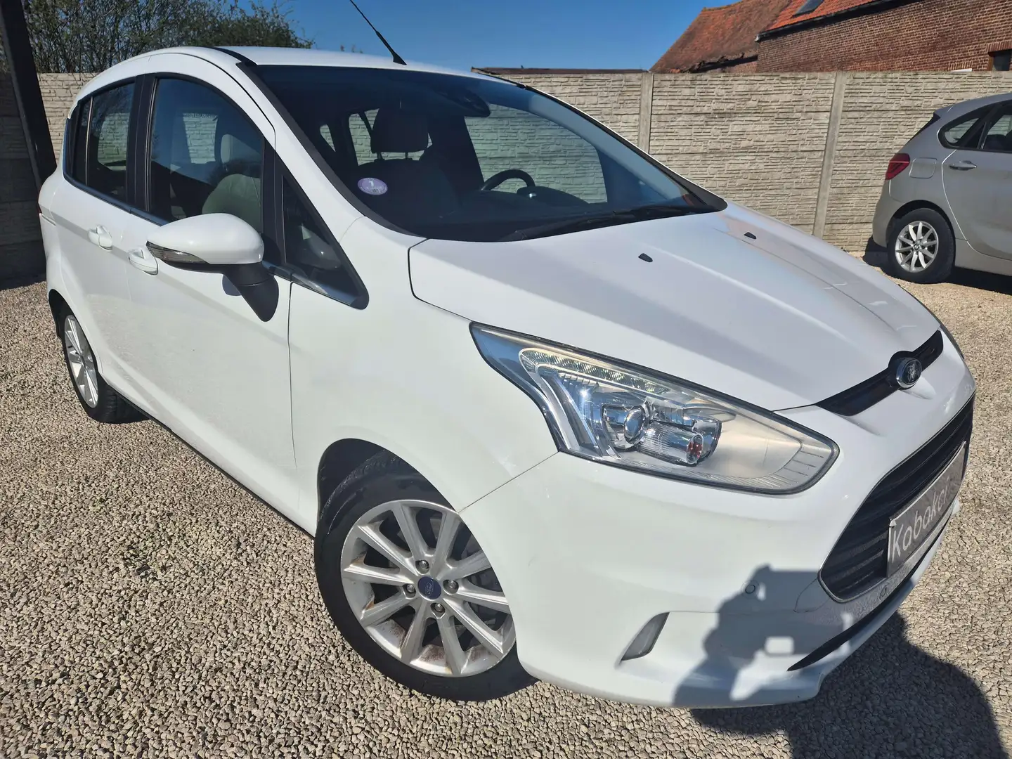 Ford B-Max 1.0 EcoBoost Titanium// GPS//CLIM//USB//GARANTIE Blanc - 1