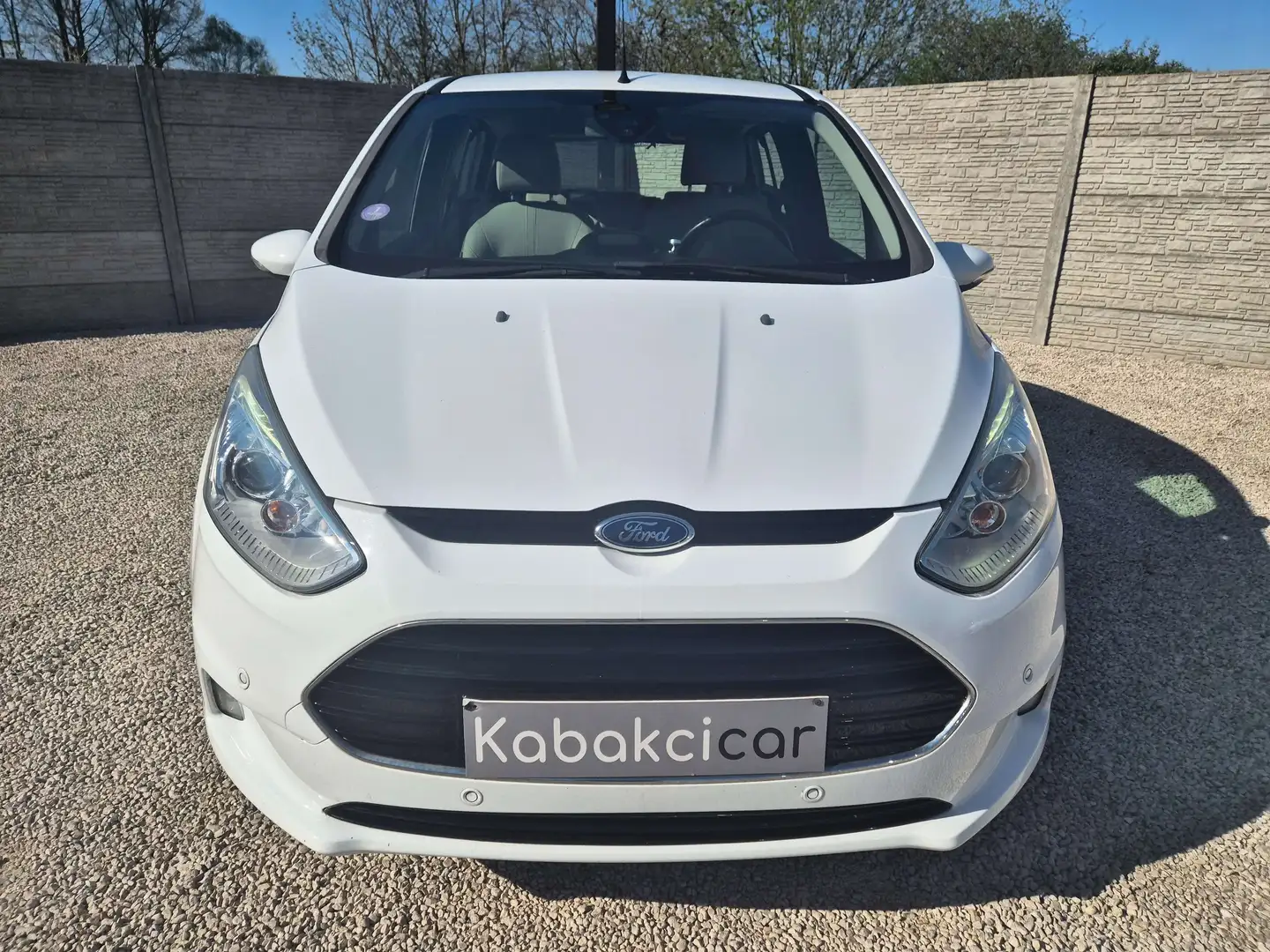 Ford B-Max 1.0 EcoBoost Titanium// GPS//CLIM//USB//GARANTIE Blanc - 2