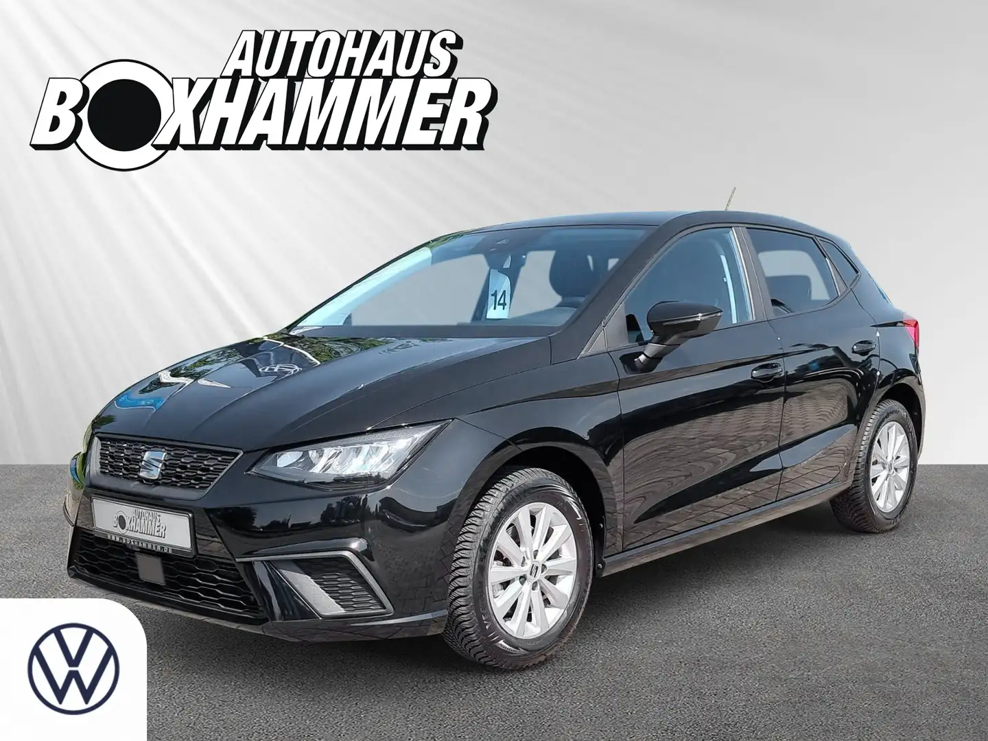 SEAT Ibiza 1,0 TSI DSG Style NAVI+SHZ+TEMPOMAT Schwarz - 1