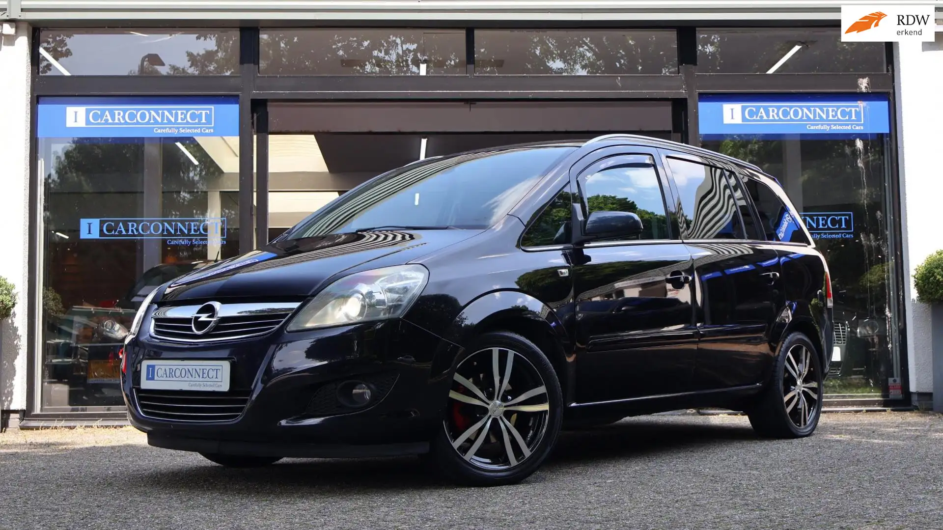 Opel Zafira 1.8 Executive|Cruise|Navi|7-pers|Xenon Schwarz - 1