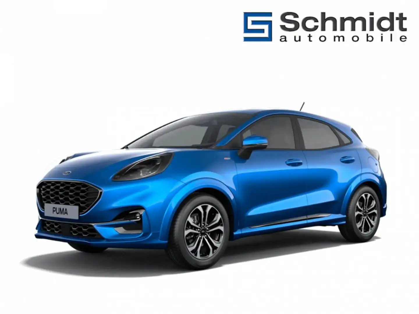 Ford Puma ST-Line 5-türig 1,0L EcoBoost MHEV 125PS M6 F Blau - 2