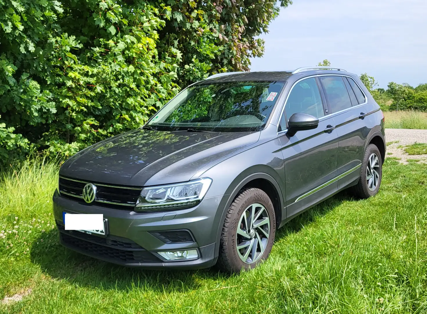 Volkswagen Tiguan 2.0 TSI 4x4 DSG AHK ACC Virtual Cockpit PDC Grau - 1