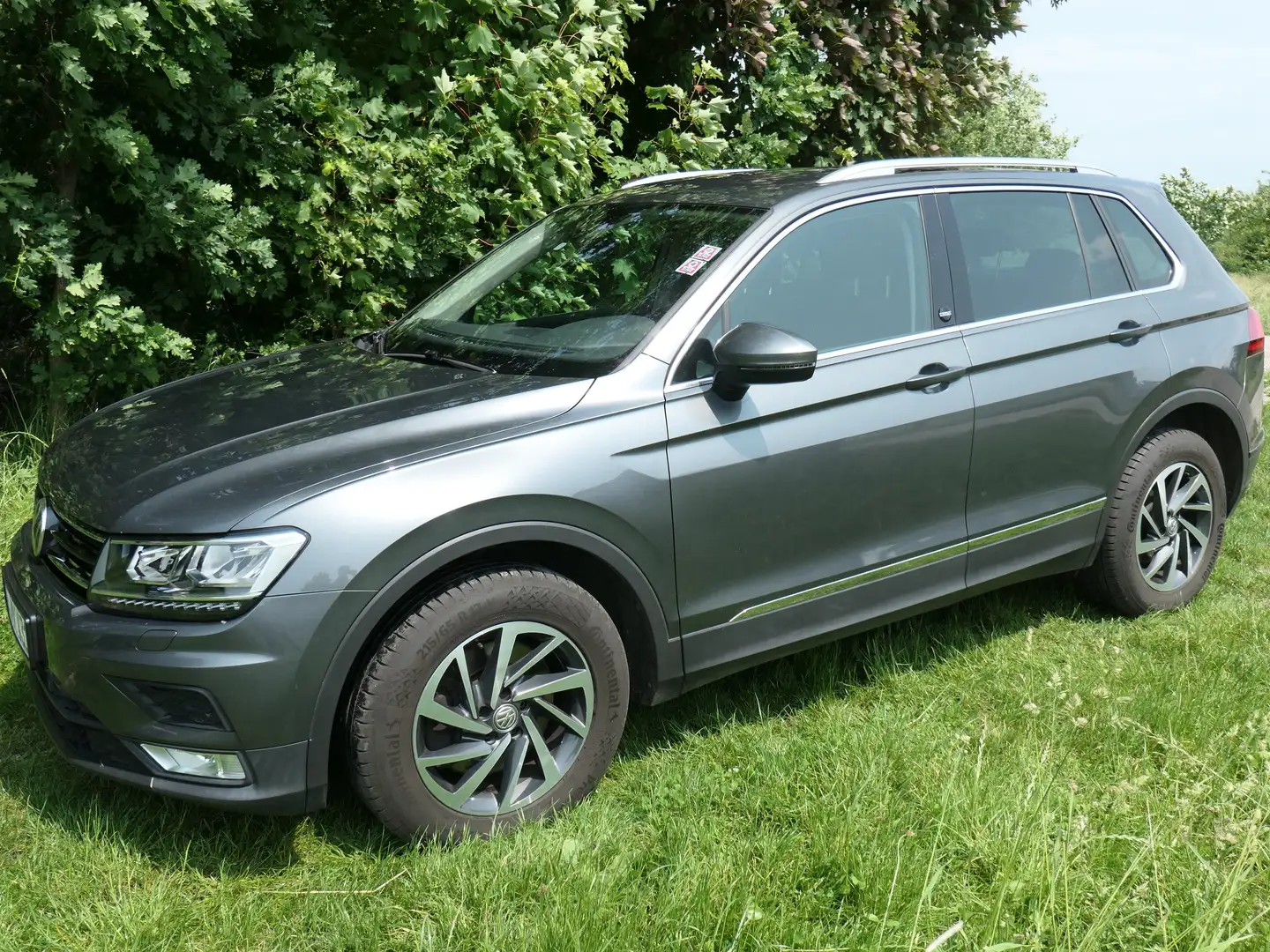 Volkswagen Tiguan 2.0 TSI 4x4 DSG AHK ACC Virtual Cockpit PDC Grau - 2