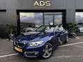 BMW 220 Cabriolet 2.0 d 190cv Luxury Bleu - thumbnail 8
