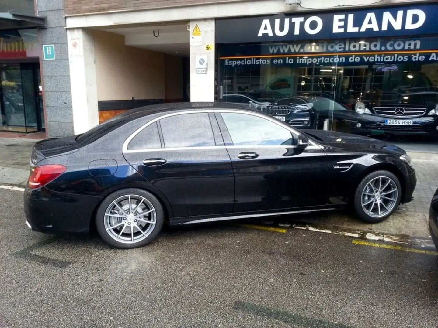 Mercedes-Benz C 63 AMG 7G Plus Negro - 1