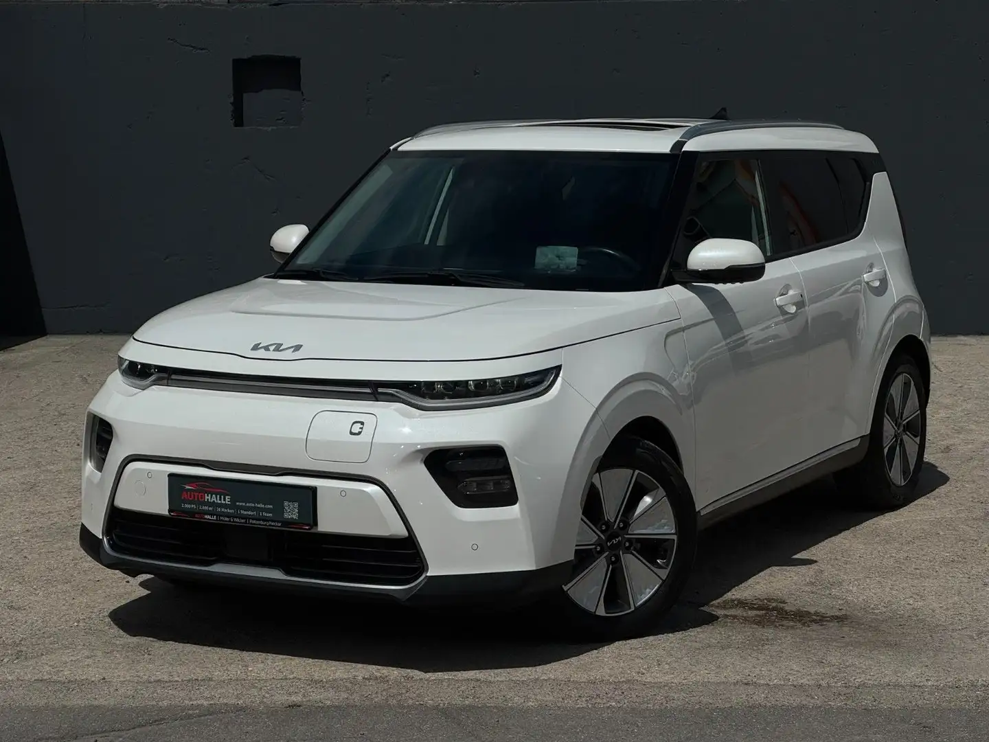 Kia Soul e-Soul Spirit CarPlay Kamera H&K HuD LED ACC Blanco - 1