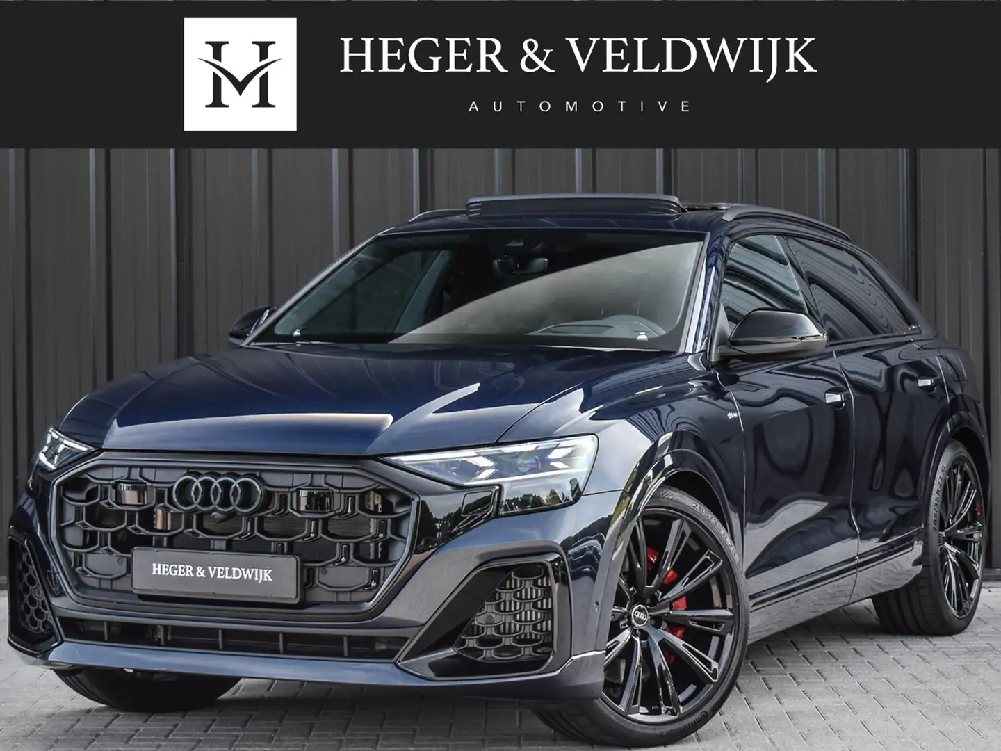 Audi Q8 60 TFSI e QUATTRO PRO LINE S COMPETITION | PANORAM Bleu - 1