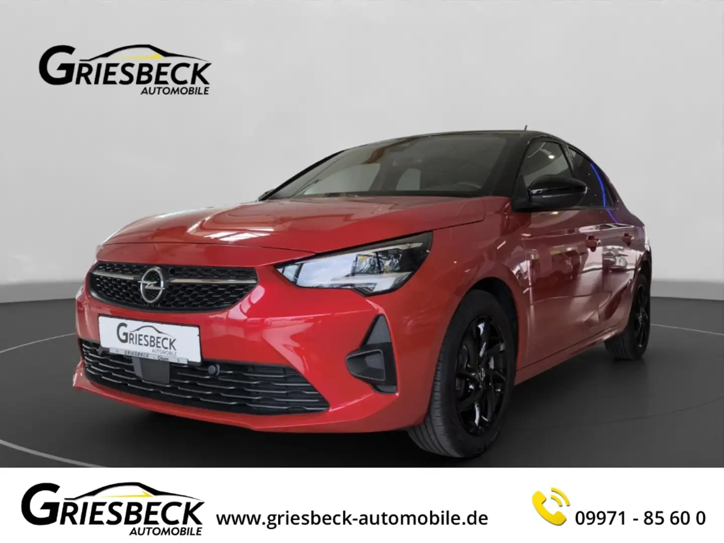 Opel Corsa F GS Line 1.2 Turbo EU6d LED Apple CarPlay Android Rood - 1