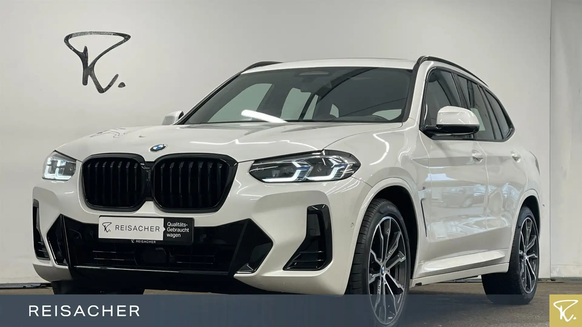 BMW X3 xDrive 30d A M-Sport,StdHzg,Pano,AHK,DAProf,L Weiß - 1
