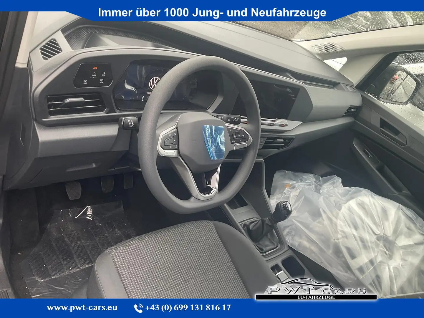 Volkswagen Caddy Cargo Basis 2.0 TDI, AHK, Tempomat, AppConnect ... Black - 1