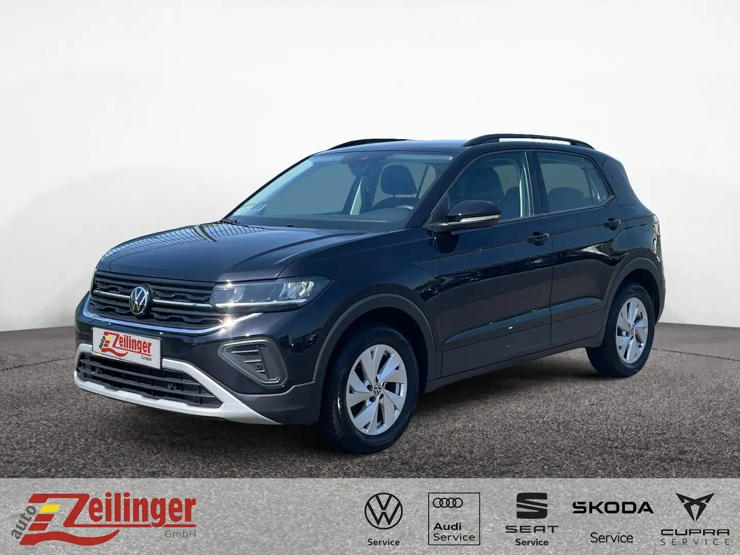 Volkswagen T-Cross Life TSI DSG|APP-CONNECT|IQ.DRIVE|ACC Schwarz - 1