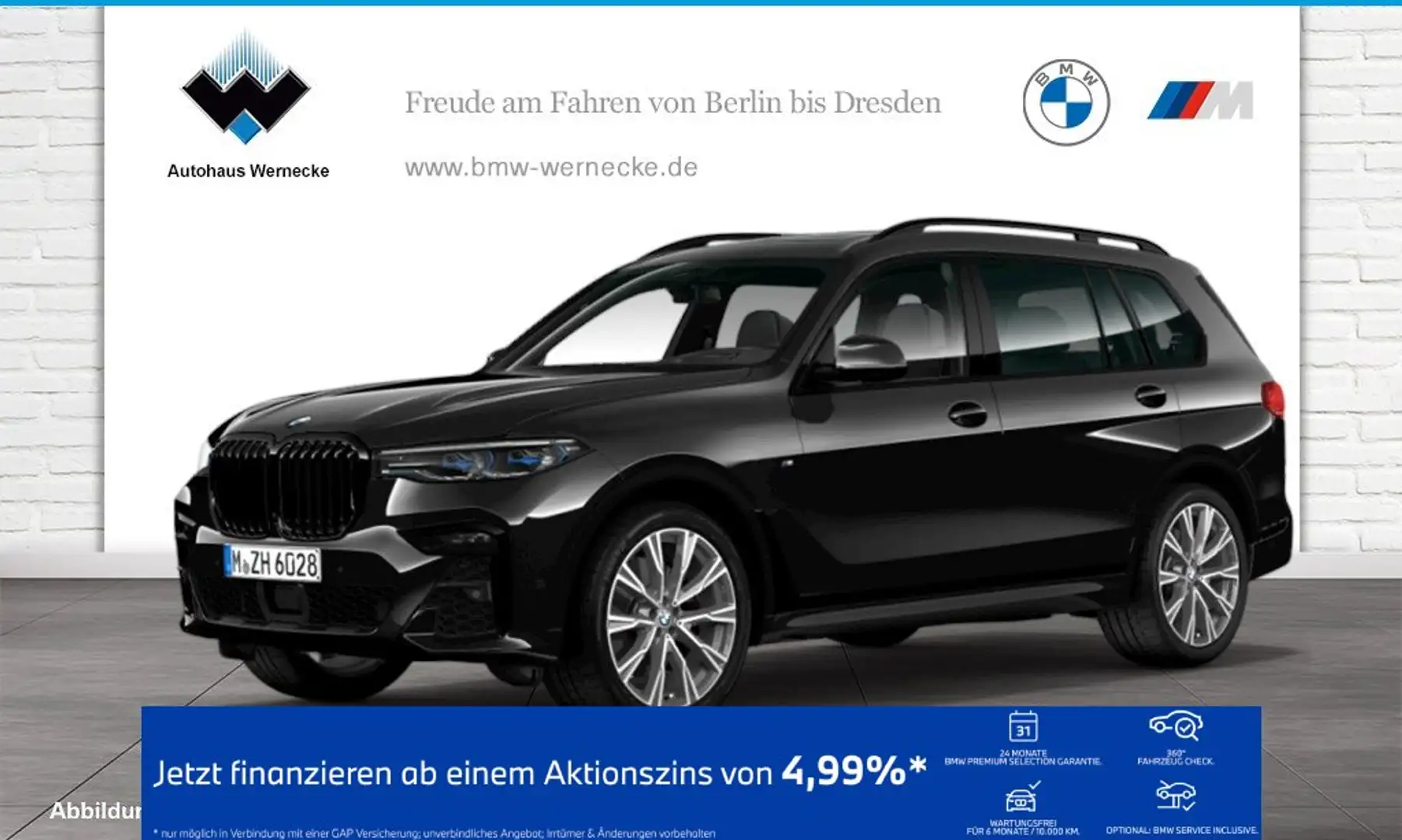 BMW X7 M 50i Gestiksteuerung B&W Surround Head-Up Schwarz - 1