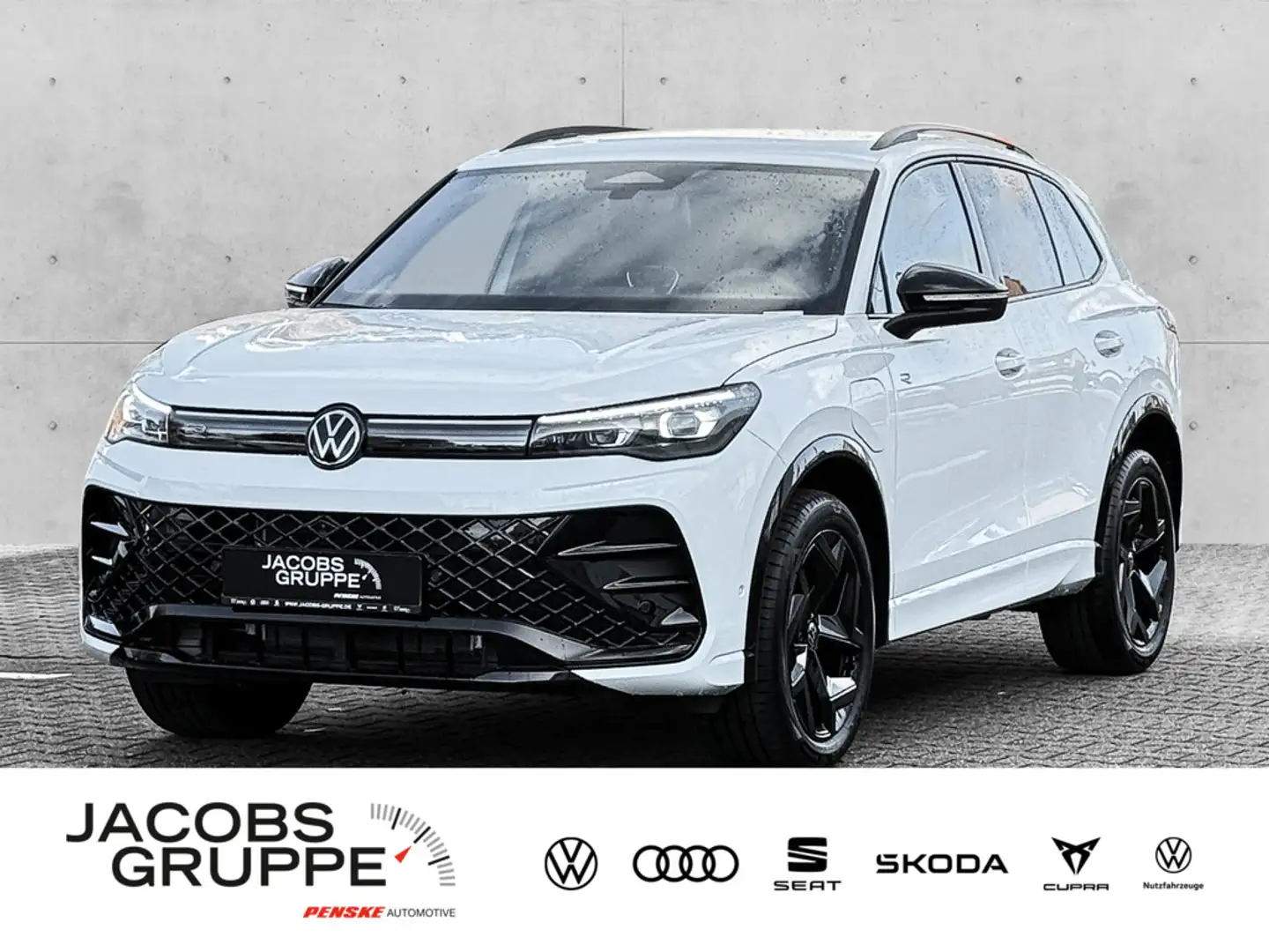 Volkswagen Tiguan 1.5 TSI eHybrid R-line Back&Style/HuD/Matrix Weiß - 1