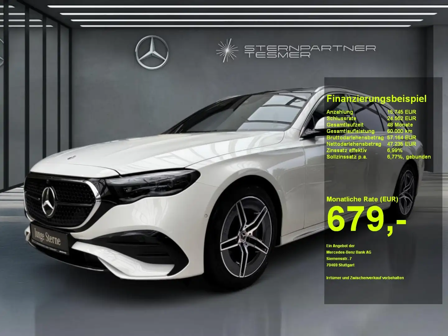 Mercedes-Benz E 450 4M T AMG - Memory - AHK - Panorama - Distronic Blanco - 1