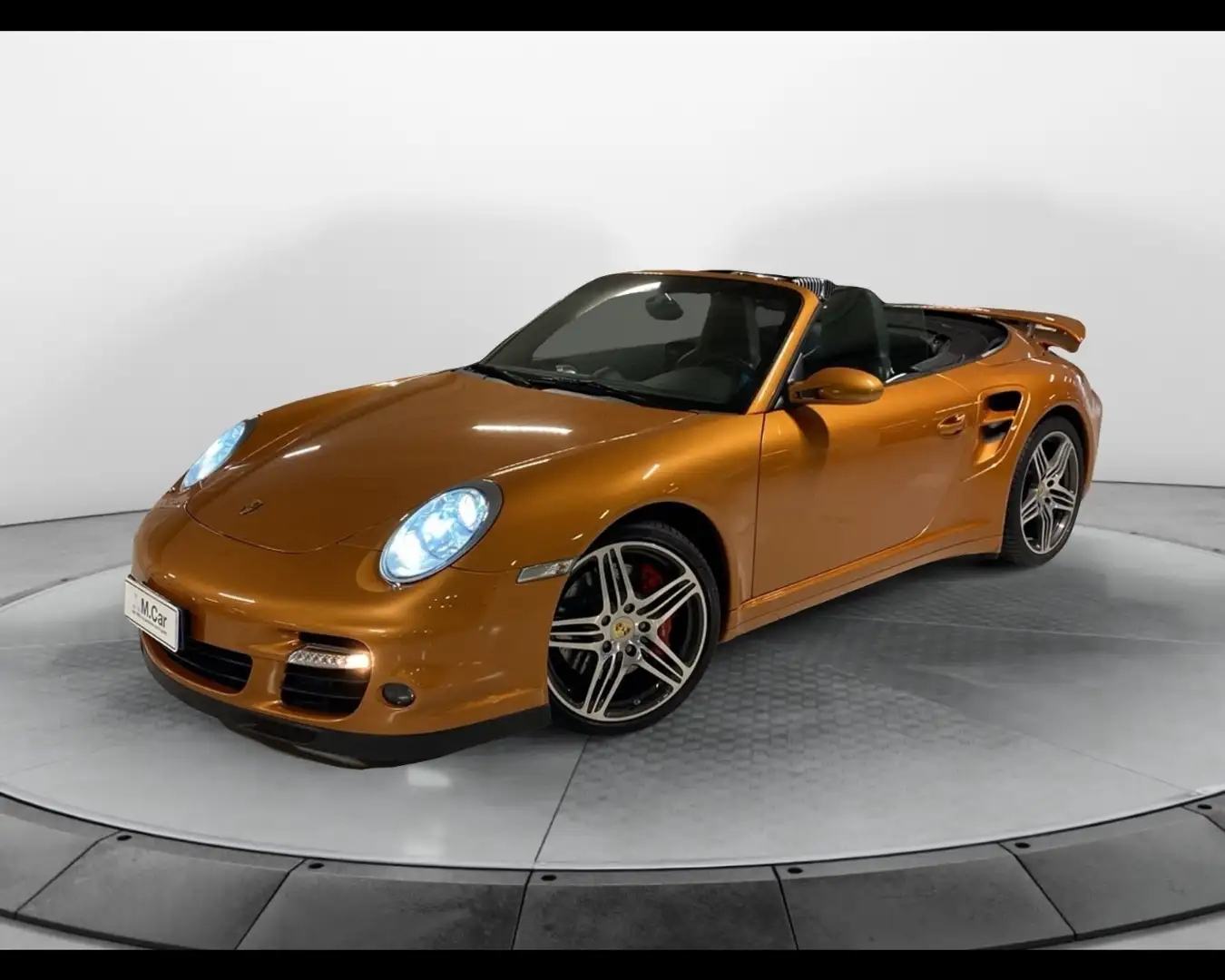 Porsche 911 Cabrio 3.6 Turbo auto Oro - 1