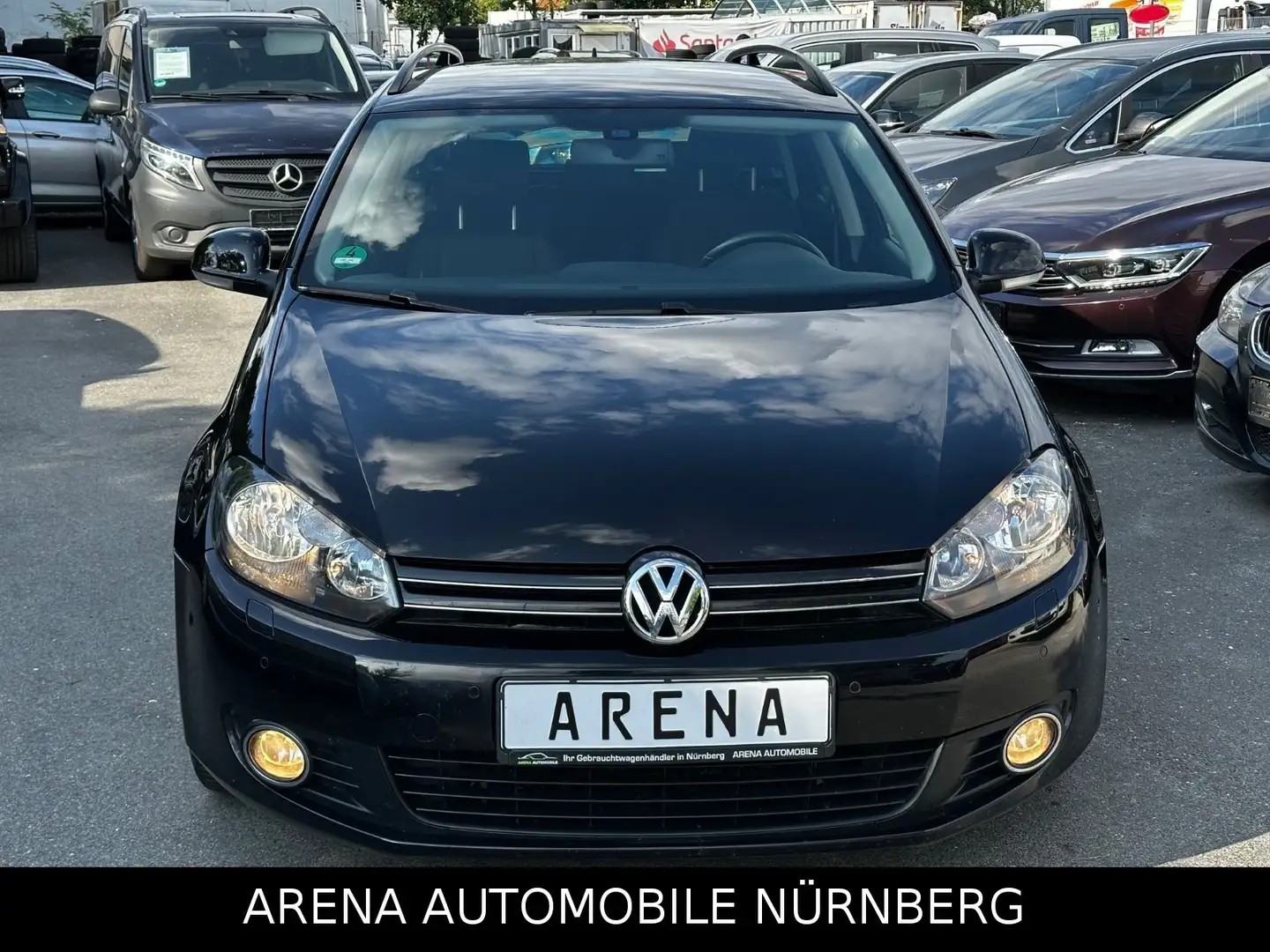 Volkswagen Golf VI Variant 2.0 TDI DSG Comfortline*Ahk*Navi Schwarz - 2