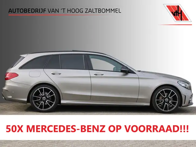 Mercedes-Benz C 160 Estate AUT9 AMG NIGHT PAKKET PANORAMADAK 360-CAMER