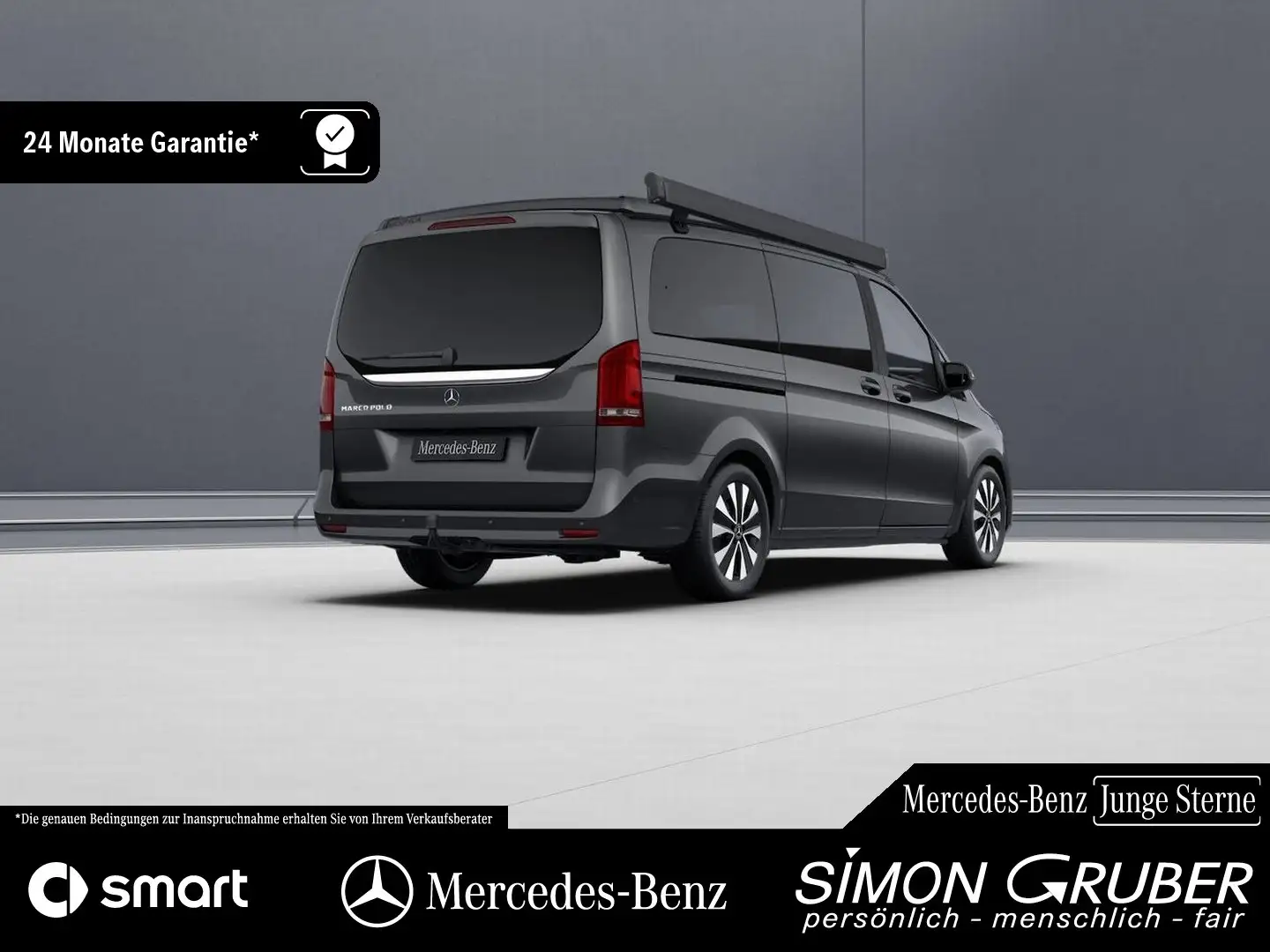 Mercedes-Benz Marco Polo V 300 d 4MATIC Marco Polo EASY-UP 360° Leder AHK Gris - 2