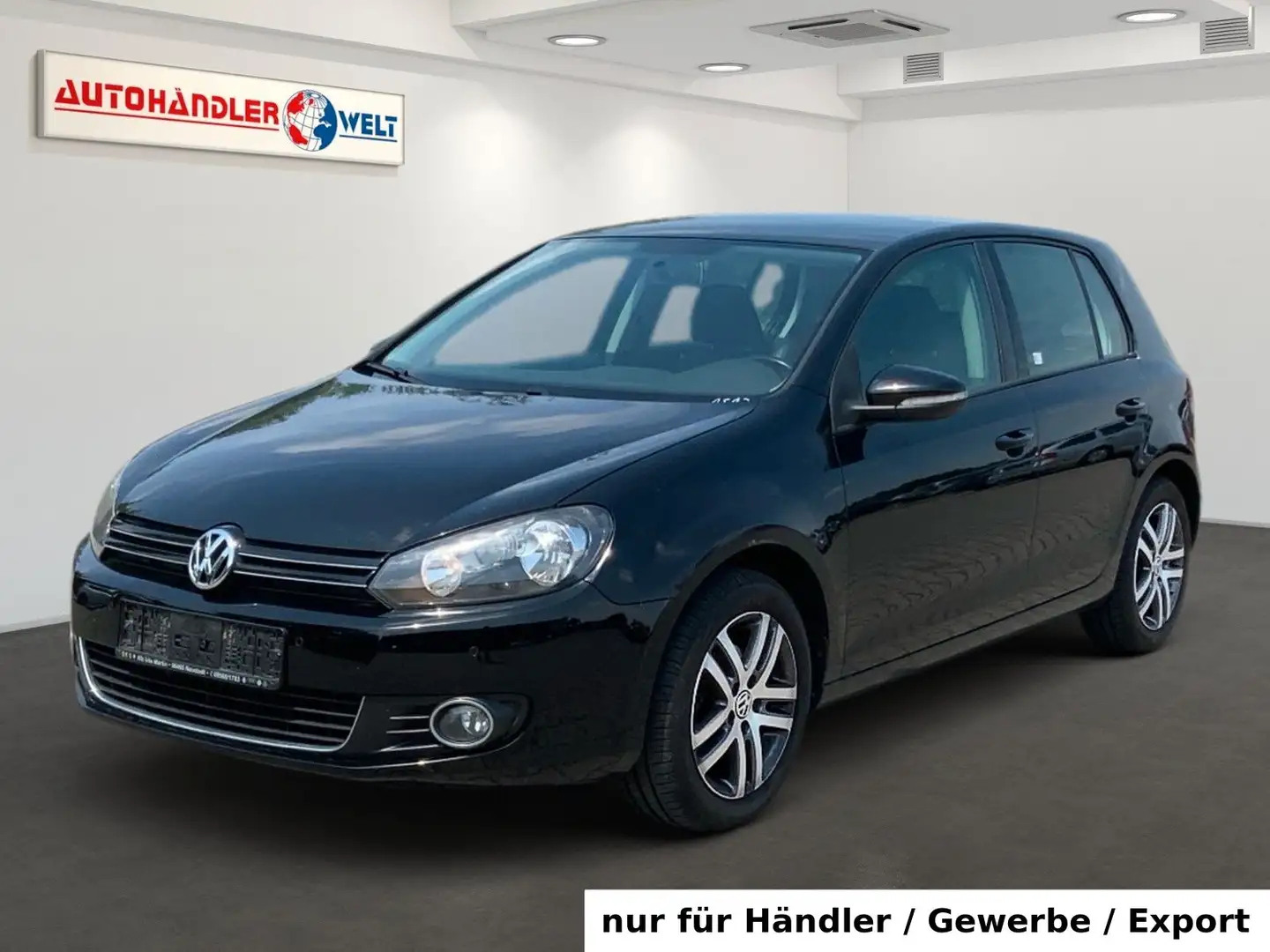 Volkswagen Golf 1.6 5-trg. Klimaanlage PDC Noir - 1
