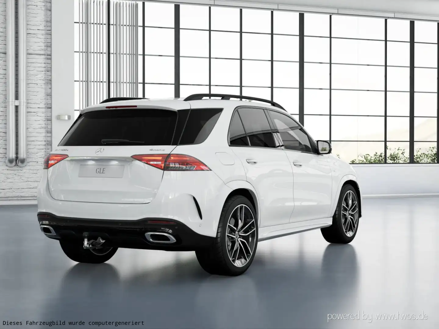 Mercedes-Benz GLE 400 GLE 400 e 4M AMG°PREMIUM°NAPPA°AHK3,5T°HuD°AIRM° Weiß - 2